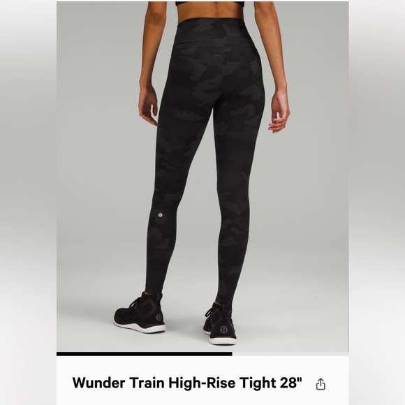 Lululemon Wunder Under High Rise tight *worn only a few times .. like new!* - Picture 4 of 8